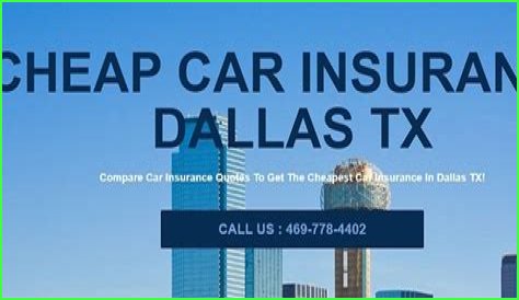 Car insurance Dallas TX